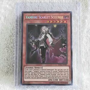 3/$35 Mint 1996 Yu-Gi-Oh! Vampire Scarlet... DASA-EN005 SECR Holo 2nd Ed Card!!